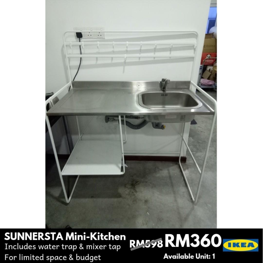 Ikea Sunnersta Mini Kitchen Home Furniture Furniture On Carousell