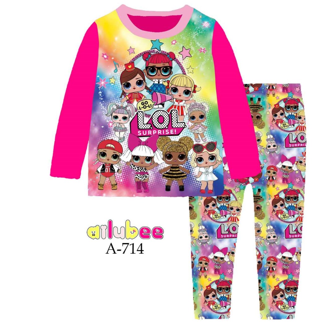 In stock: LOL Surprise Doll Design Pajamas/ Sleepwear 714, Babies