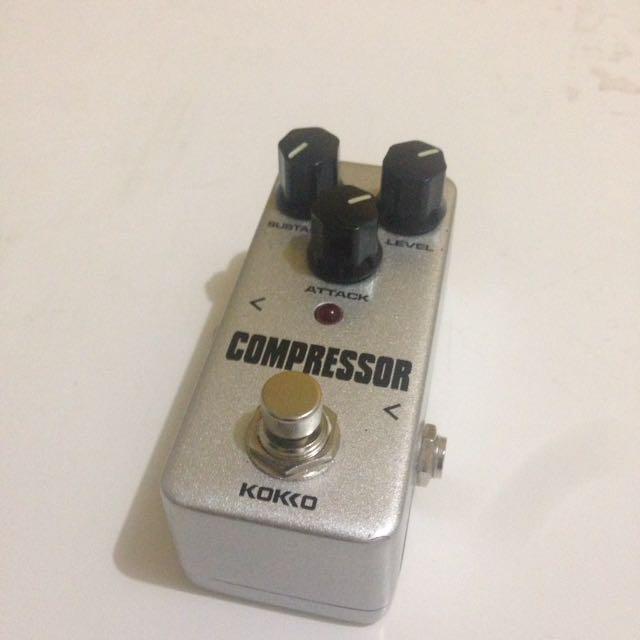 Kokko Compressor Pedal Effect, Musik & Media, Alat di Carousell