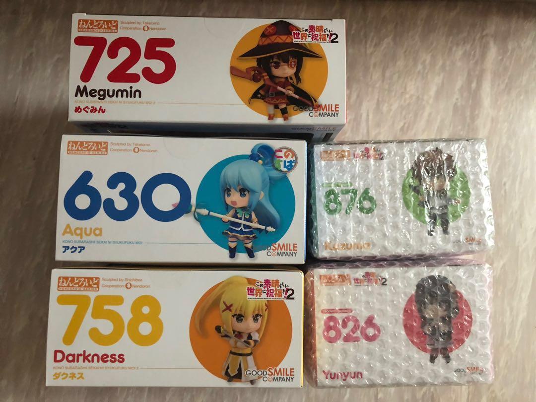 Konosuba Nendoroid Set Toys Games Bricks Figurines On Carousell 0 відгуків / написати відгук. konosuba nendoroid set