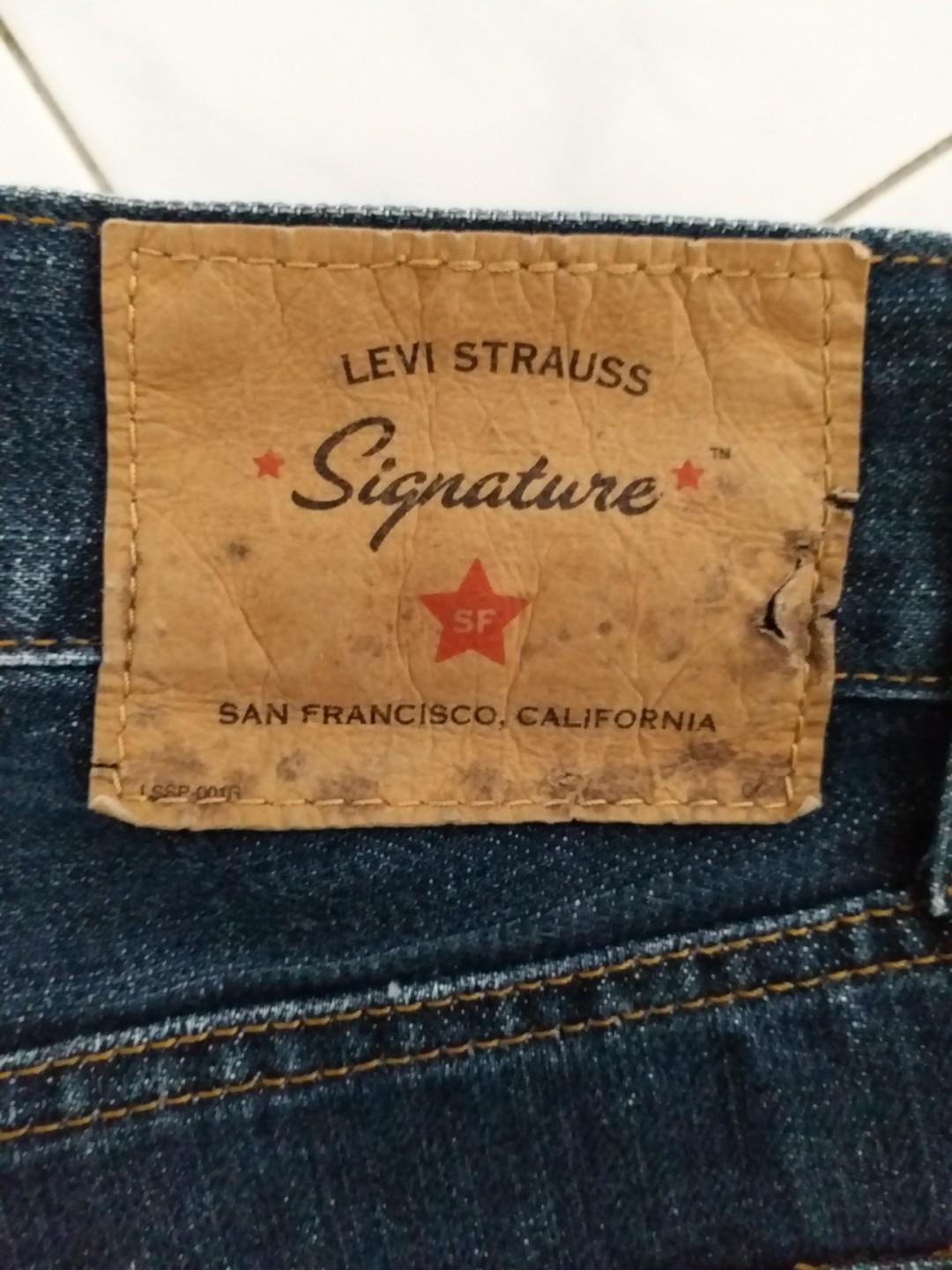 levi jeans signature series