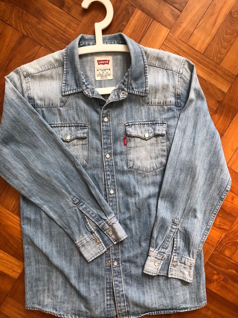 levi's men's button down shirts