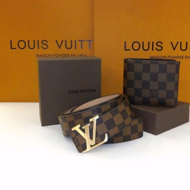 LV wallet lelaki leather, Men's Fashion, Watches & Accessories, Wallets &  Card Holders on Carousell