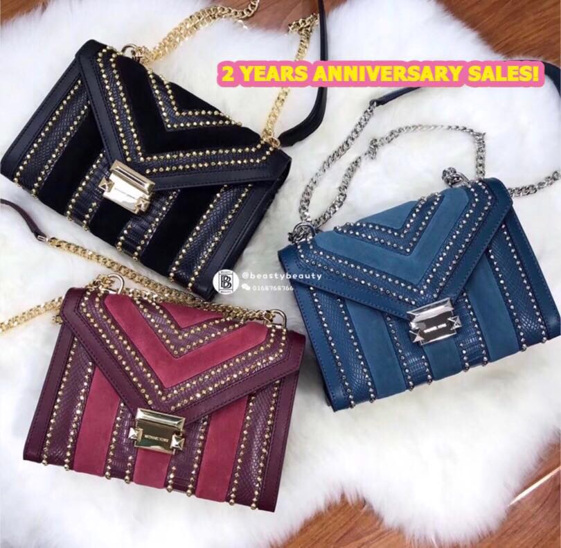 Michael kors whitney mixed media backpack store