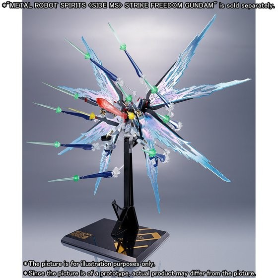 BANDAI Premium METAL Robot Spirit SIDE MS Wing Of Light & Effect Set IN STOCK 