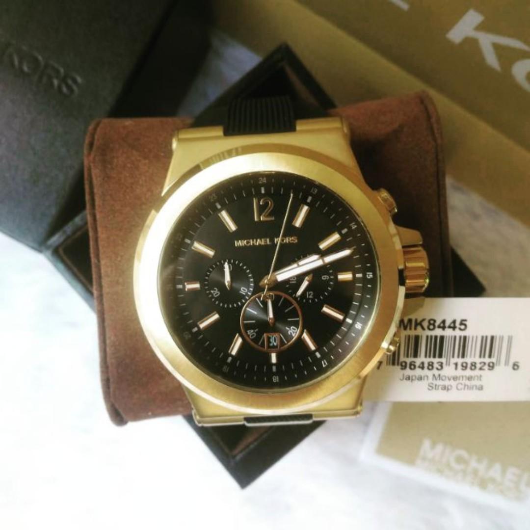 Michael Kors Dylan Black Dial Men's