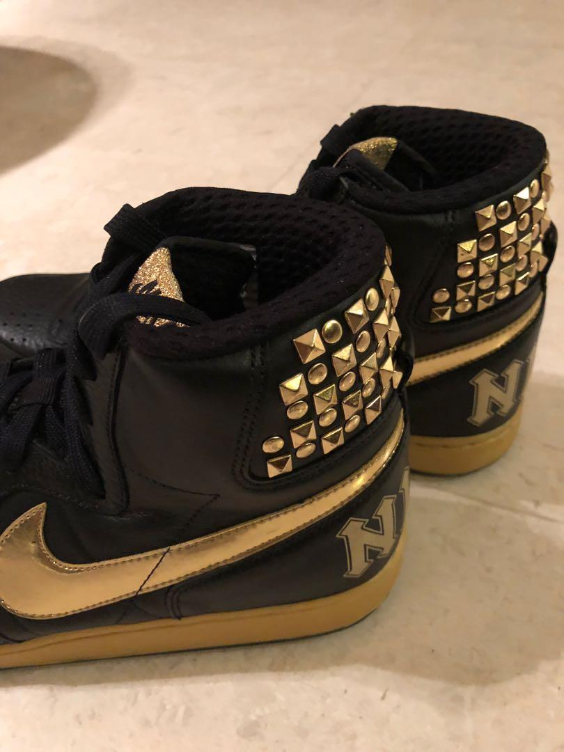 NIKE TERMINATOR HIGH SUPREME 　ロック24 2008 NIKE TERMINATOR HIGH SUPREME ROCK 'N' ROLL STUDS BLACK