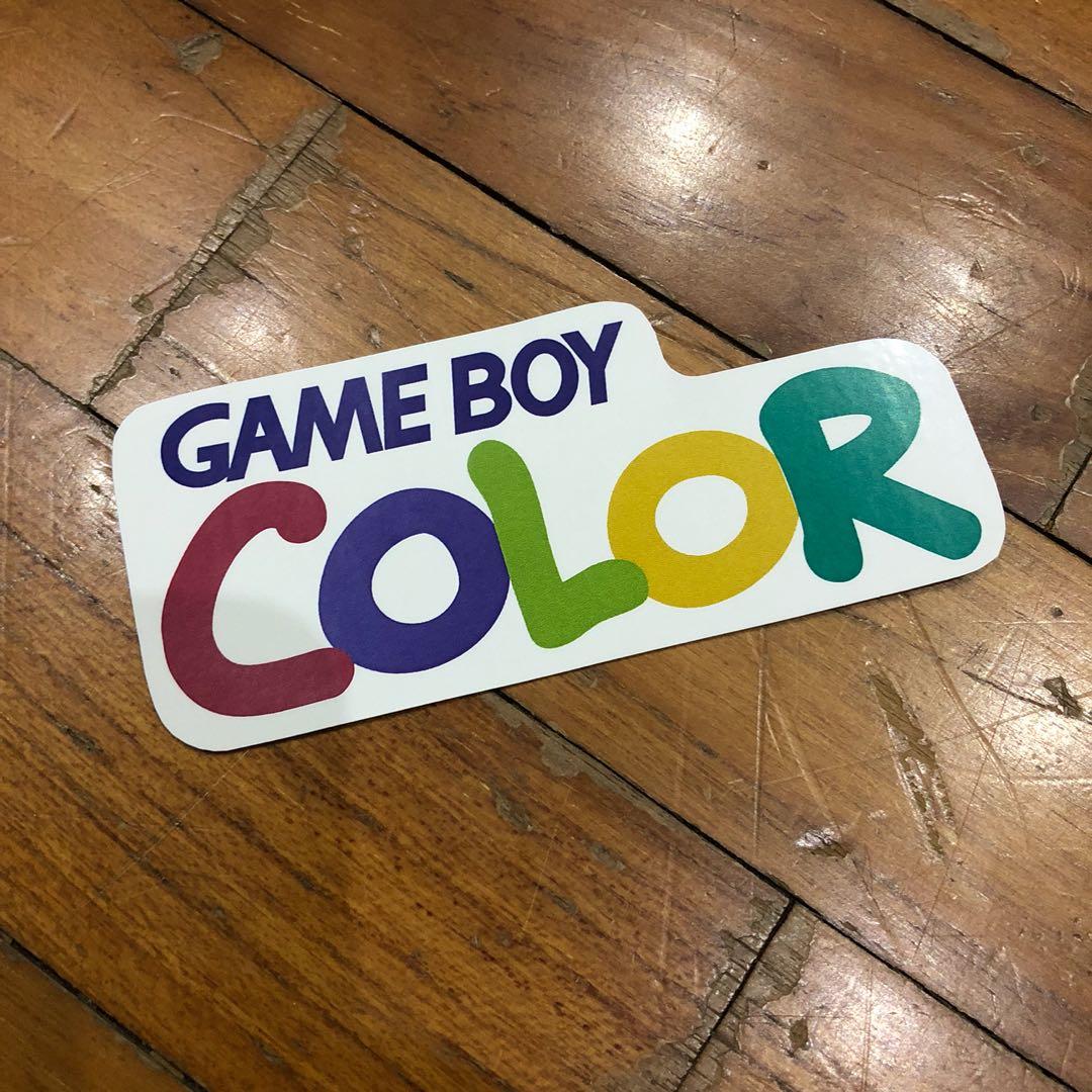 Pop Culture Luggage Laptop Misc Sticker Nintendo Game Boy Color