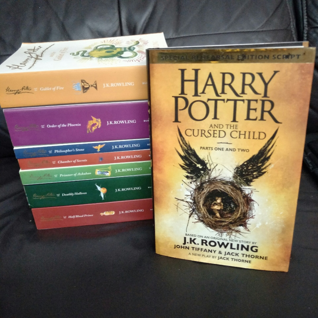 Pre Loved Harry Potter Book Full Set By J K Rowling Paperback