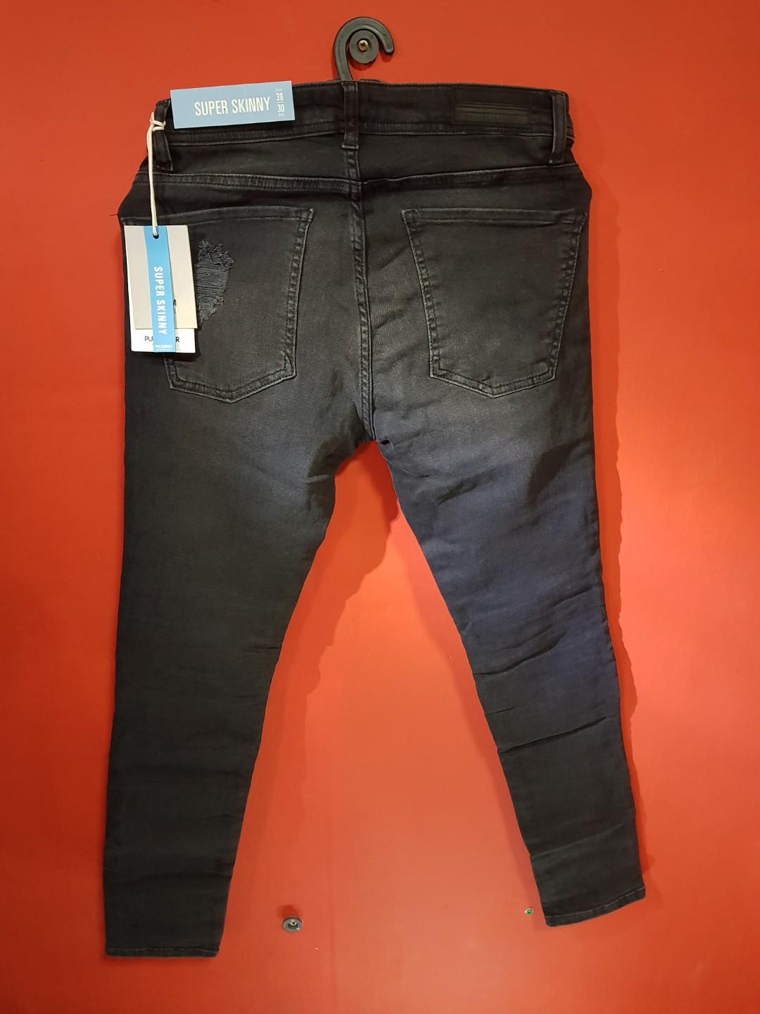 Pull and bear biker jeans online