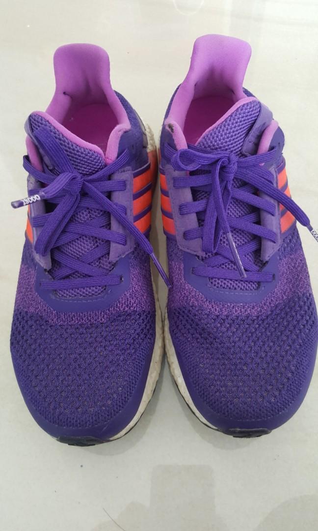 purple adidas shoes