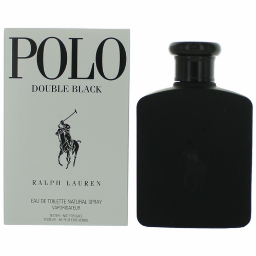 polo double black perfume