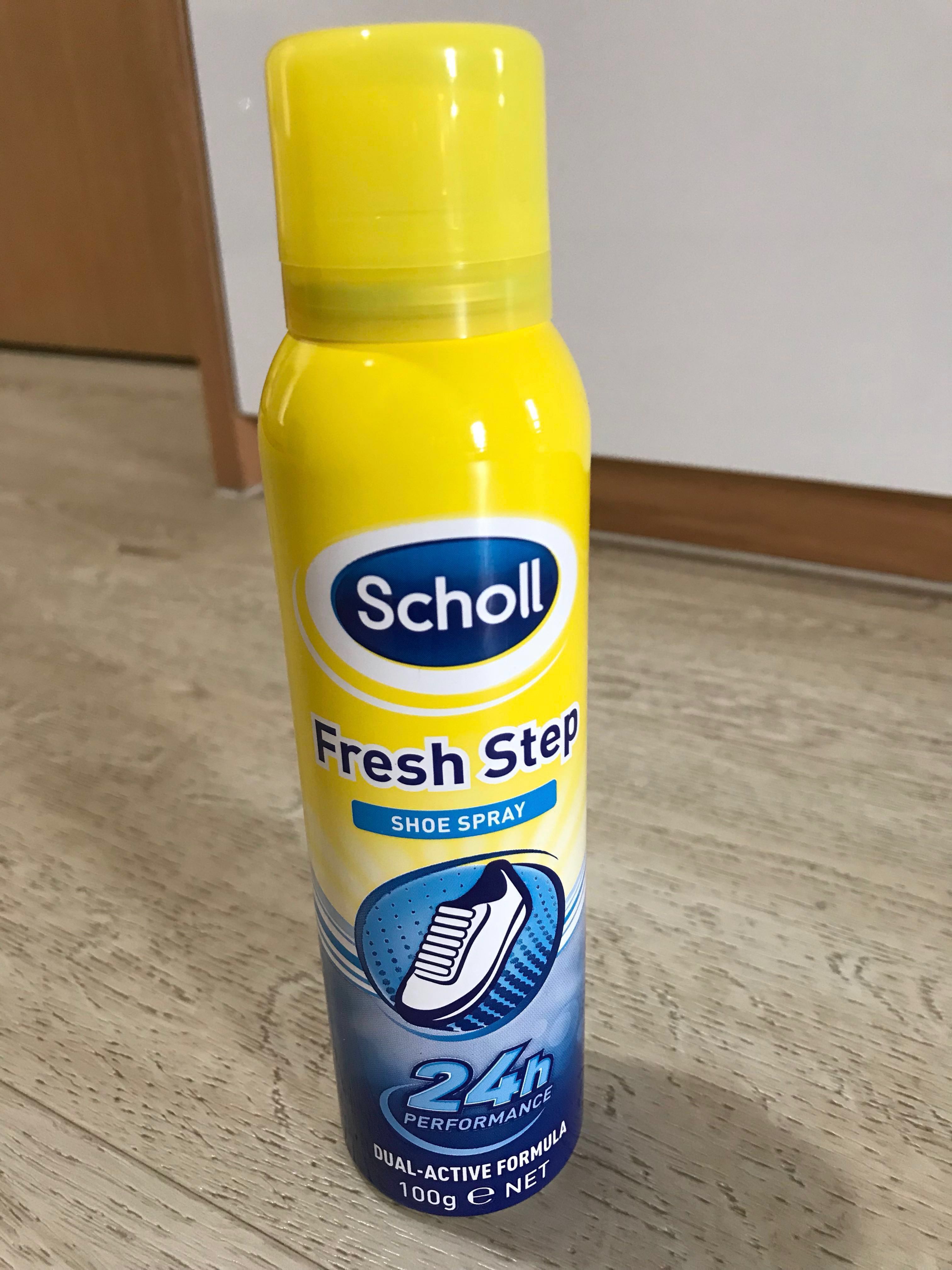 scholl fresh step shoe spray