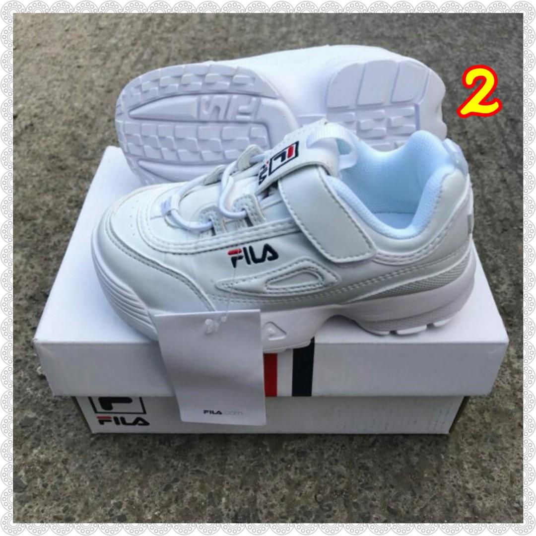 Sepatu Fila Anak Sekolah Cowo Cewe Kids Laki Perempuan Kekinian Murah Disruptor Original Ori Import Murah Terbaru 2018 Olshop Fashion Olshop Wanita Di Carousell