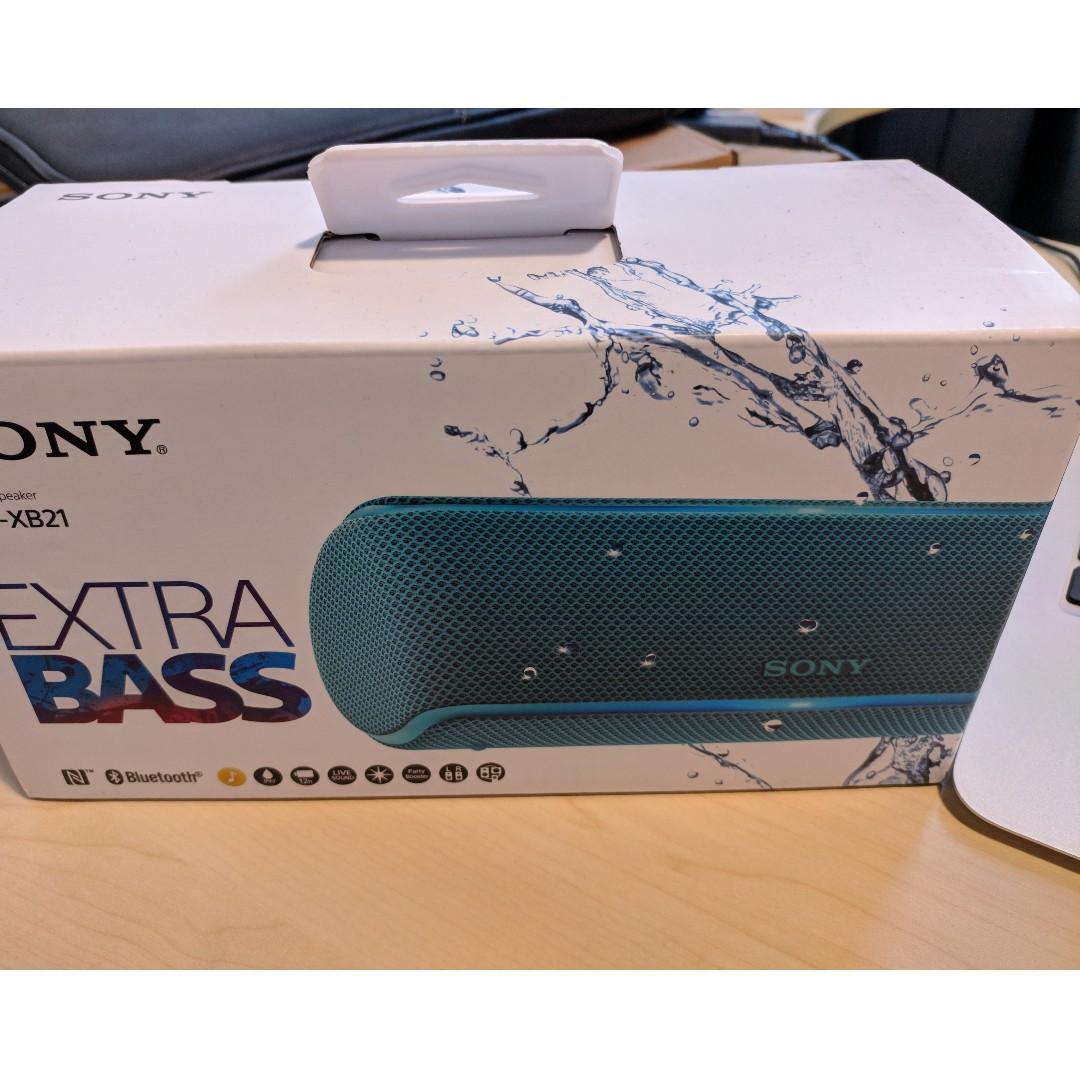 sony xb21 extra bass waterproof bluetooth speaker