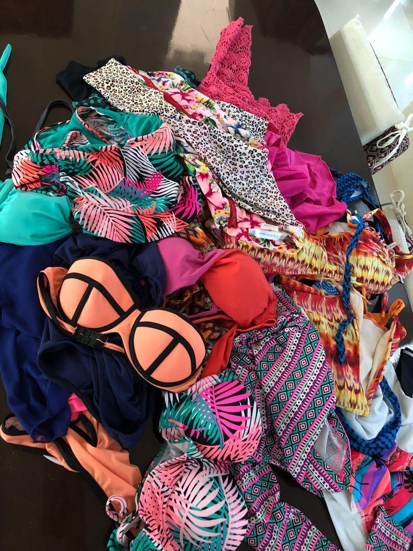 Swimwear Destash (Category: Bikinis & Swimsuits) located in Santiago. Submitted by destashkit (Listing ID 196595732, Image 1). Description: Check my listing for available items. Price ranges from 50-650pesos! 😊❤️ PLEASE READ BEFORE BUYING! 😊 1. All Questions will be answered accordingly. Don’t hesitate to ask us a question. 2. NO RETURN/REFUND POLICY. Make sure that you already read the item description and its condition before making an offer.