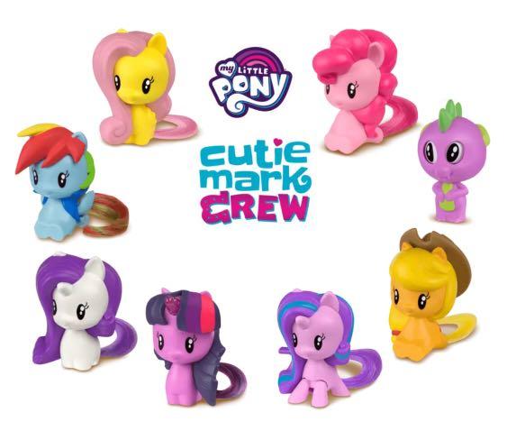 Usa Mcdonald S My Little Pony Cutie Mark Crew Full Set Of 8 4 Of Them Not Released In Sg Toys Games Others On Carousell