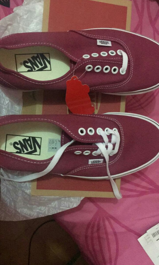 Vans authentic dry rose true white cheap