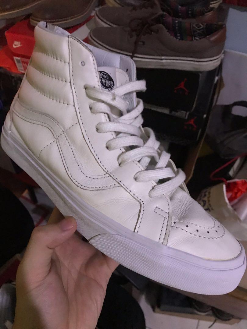 vans sk8 hi triple white