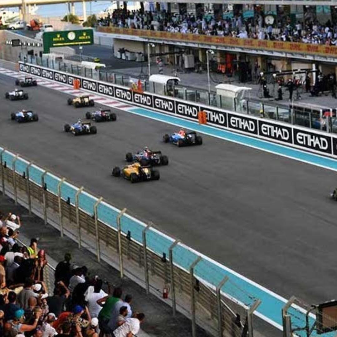 Watch Live F1 In Abu Dhabi Yas Marina F1 Grandstand Tickets Airline Tickets Transfers And Accommodation Included For 2 Pax Travel Overseas Attractions On Carousell