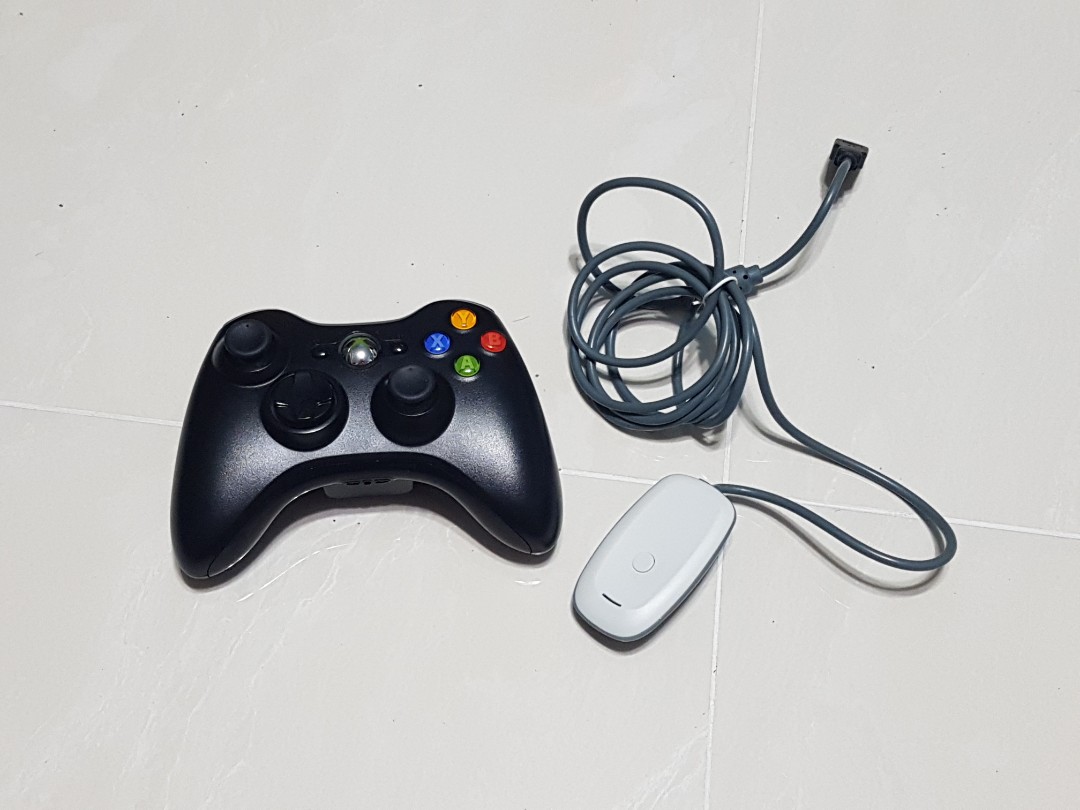 Xbox 360 Controller & receiver, Video Gaming, Gaming Accessories