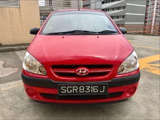 Hyundai Getz 1.1 Manual GL 5dr