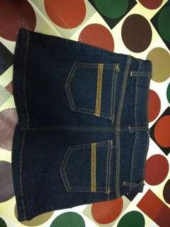 Rok pendek jeans
