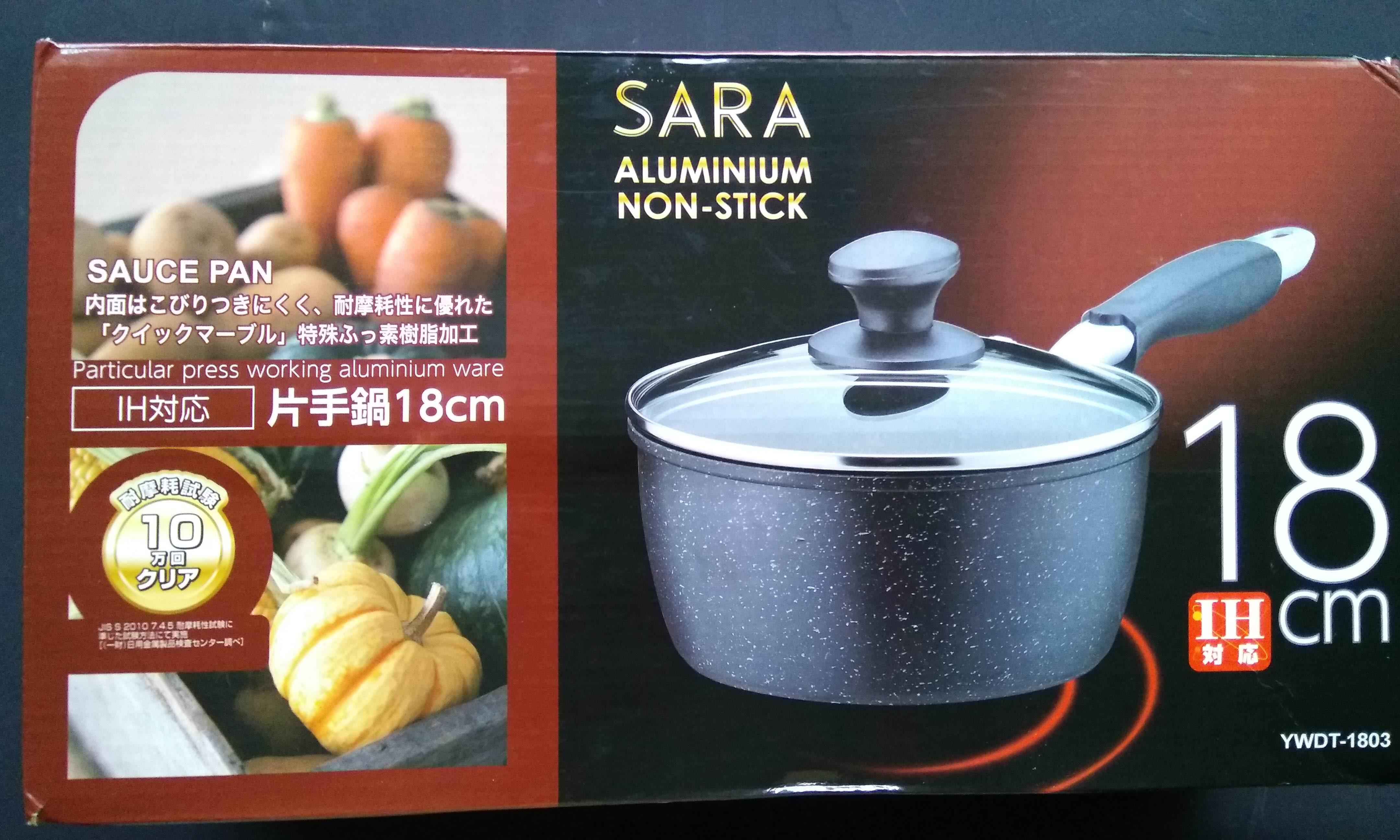18cm Non Stick Ceramic Coated Cooking Pot Sauce Pan Home Appliances Kitchenware On Carousell