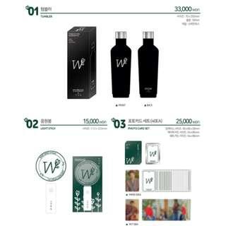 [BATCH 2] INFINITE Nam Woo Hyun 1st Solo Concert Official Merch