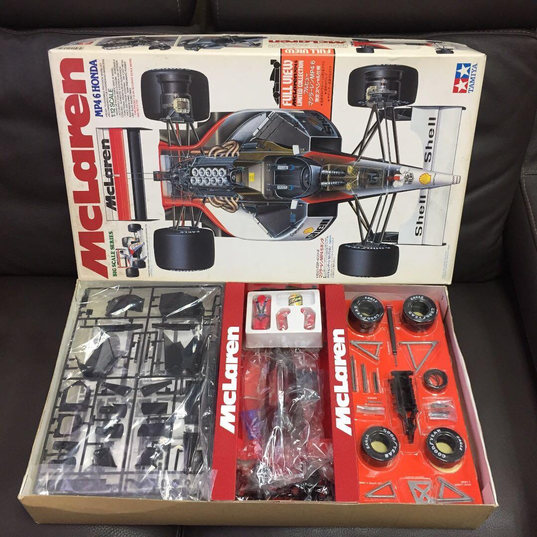 絕版Tamiya 1/12 McLaren MP4/6 Honda Fullview Version #12026, 興趣