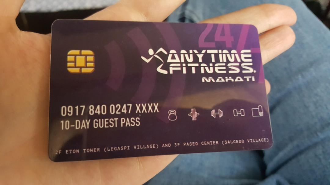 Anytime Fitness 10 Day Guest Pass