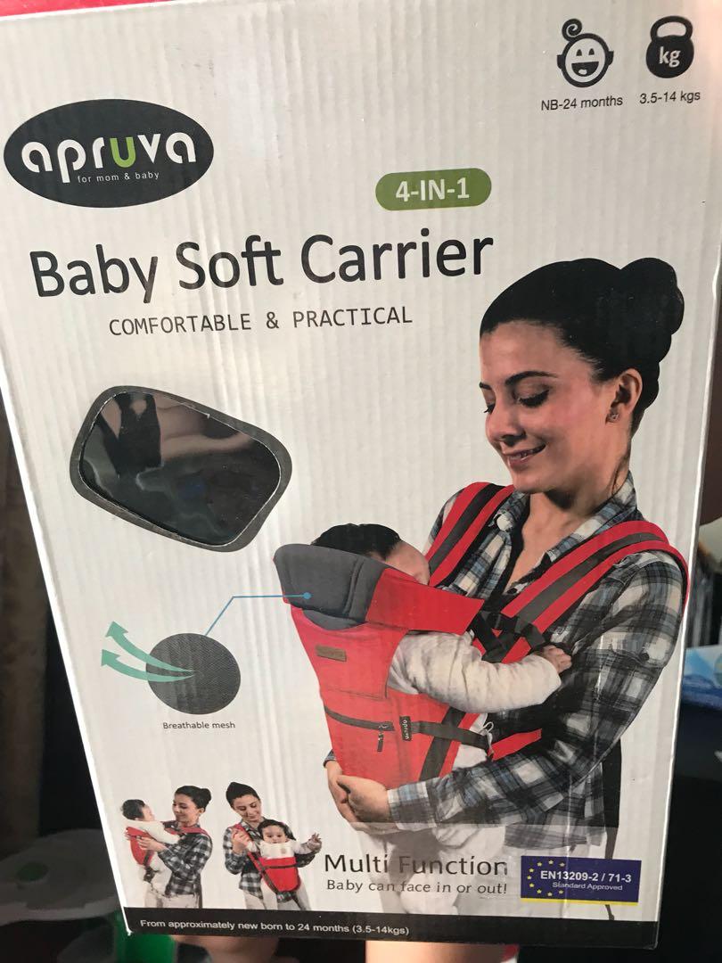 apruva baby soft carrier