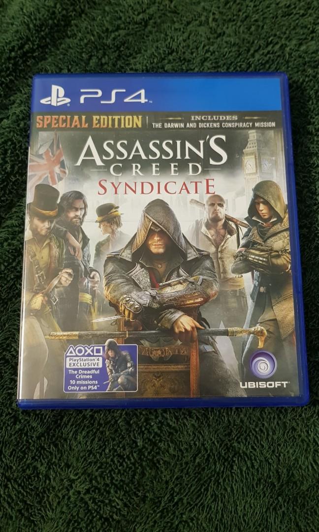 Assassin S Creed Syndicate Special Edition Ps4 Toys Games Video Gaming Video Games On Carousell
