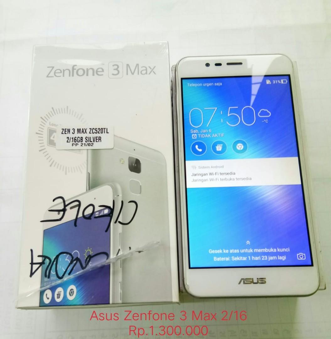 Asus Zenfone Max 3 Telepon Seluler Tablet Ponsel Android Lainnya Di Carousell