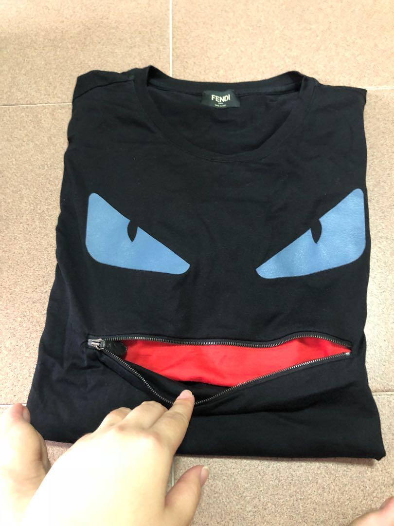 Authentic Fendi tee shirt size 52 Luxury Apparel on Carousell