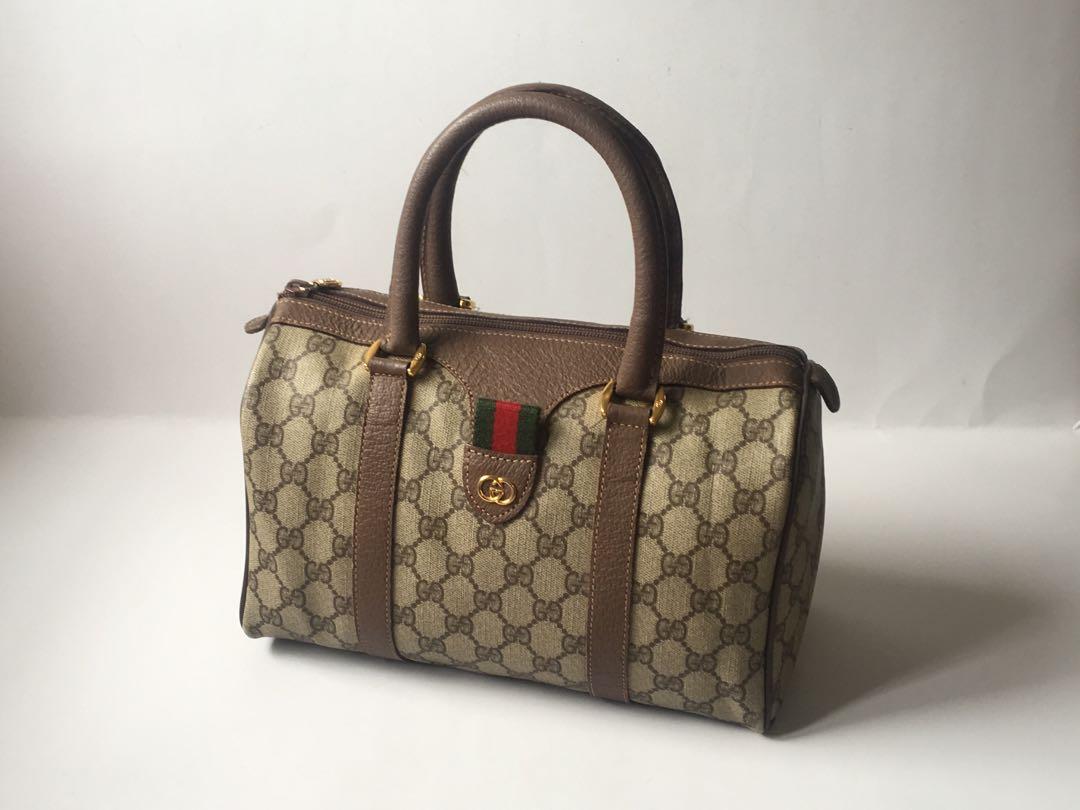 Vintage Gucci 1980’s Boston/Drs Bag - Small Size