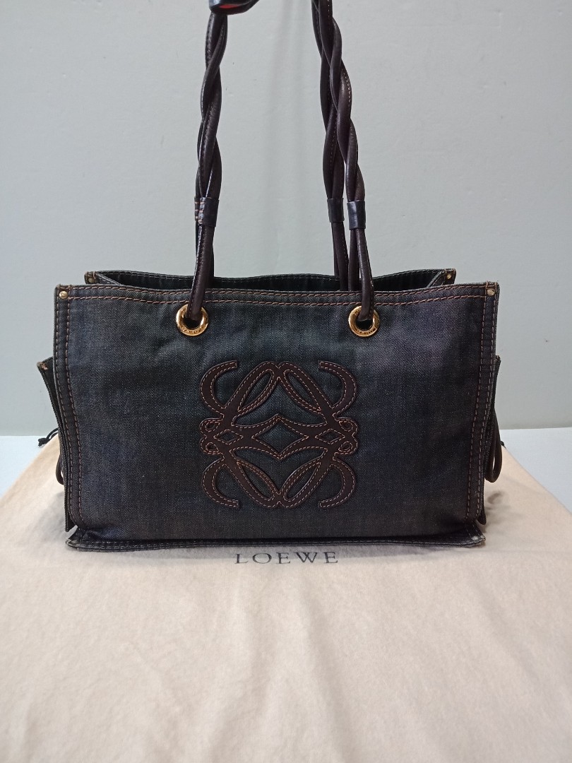 loewe denim bag