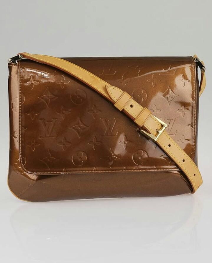 Authentic Louis Vuitton Thompson Street Bronze Vernis-Very Very Good  Condition Preloved bag in Very Good Condition, Barang Mewah, Tas \u0026 Dompet  di Carousell