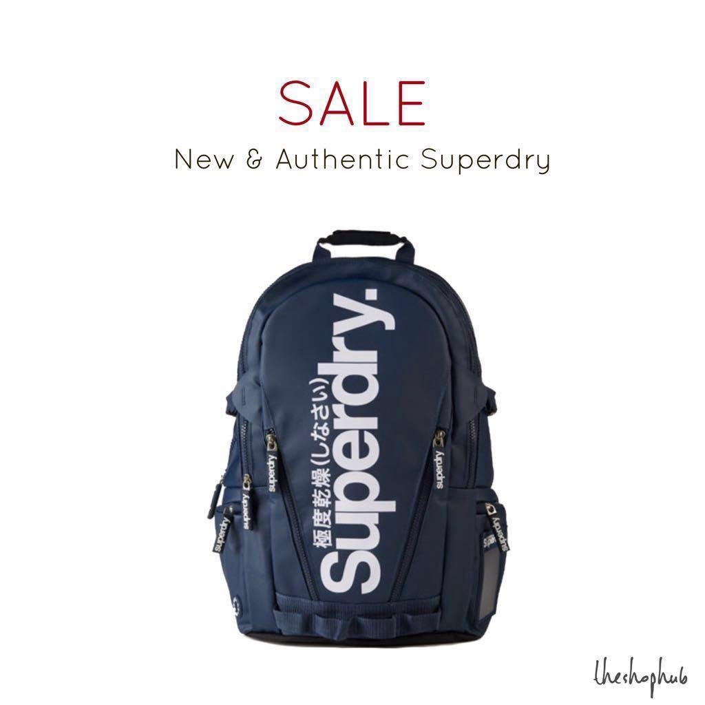 superdry backpack navy