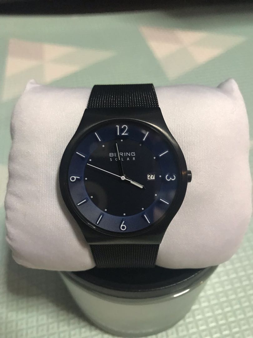 bering mens solar watches