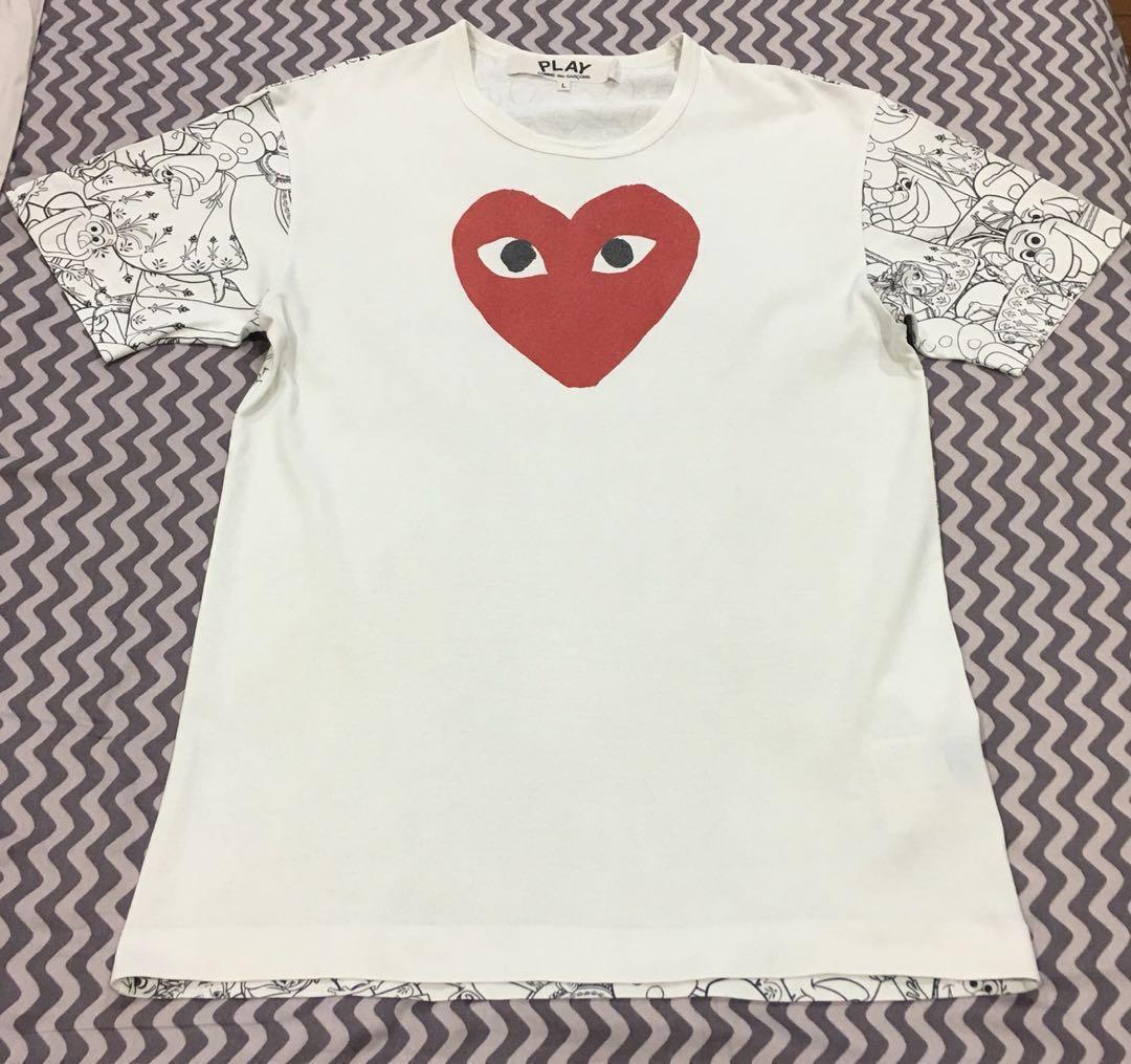 cdg tee mens