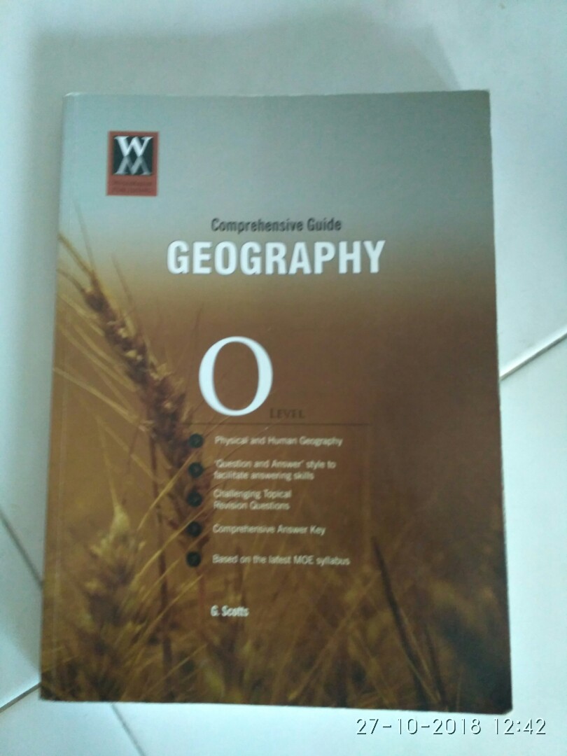 Comprehensive Guide Geography / Yearly Examination Questions O Level, Hobbies & Toys, Books 