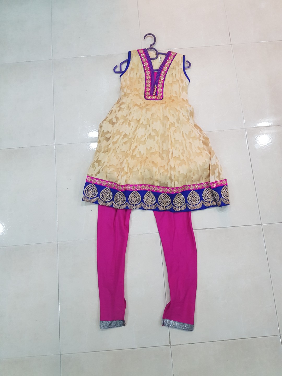 deepavali costume for girl