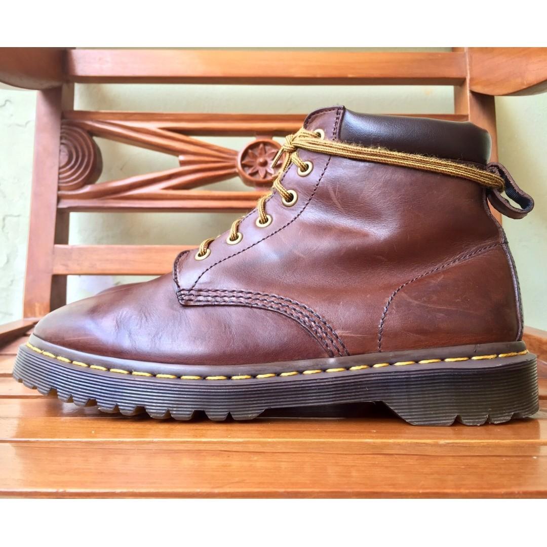Dr. Martens 939 Saxon Aztec Crazy Horse Fesyen Pria Sepatu