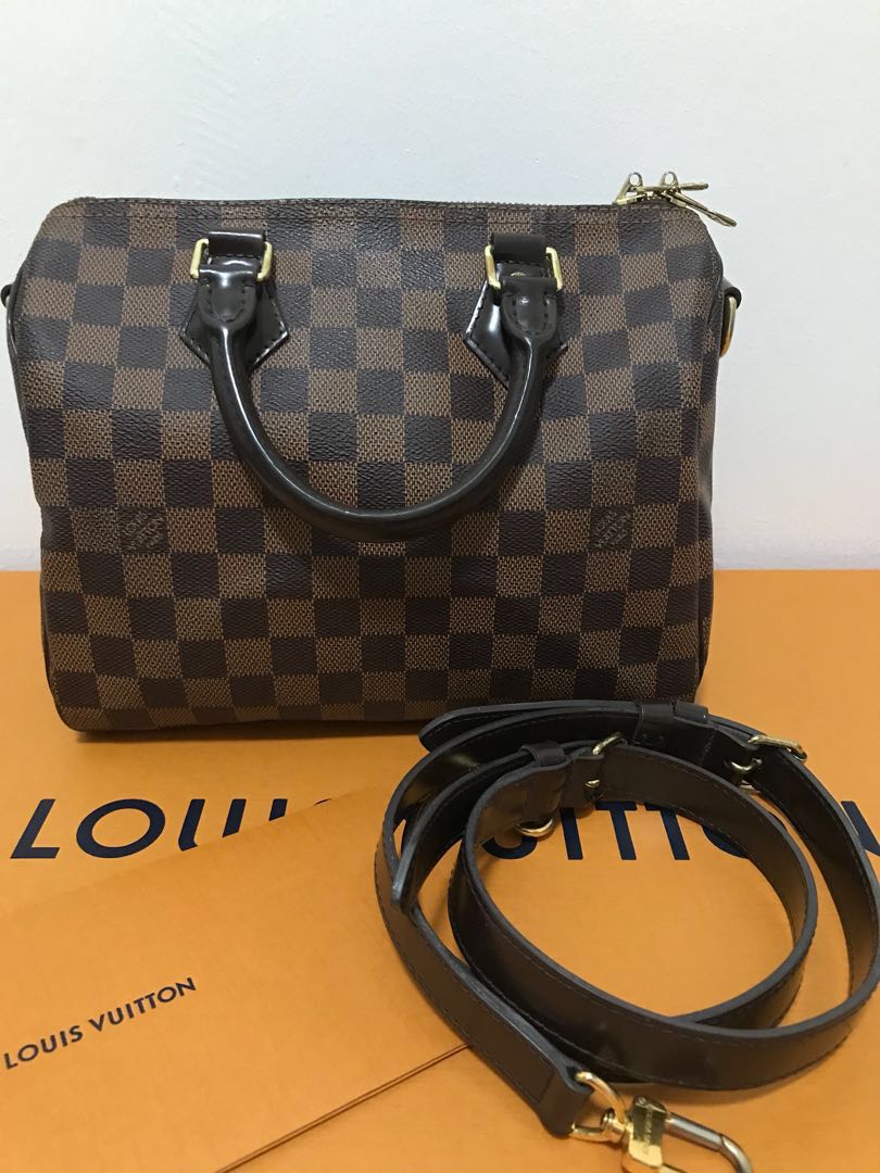 N41374 LV SPEEDY BANDOULIÈRE 25, Luxury, Bags & Wallets on Carousell