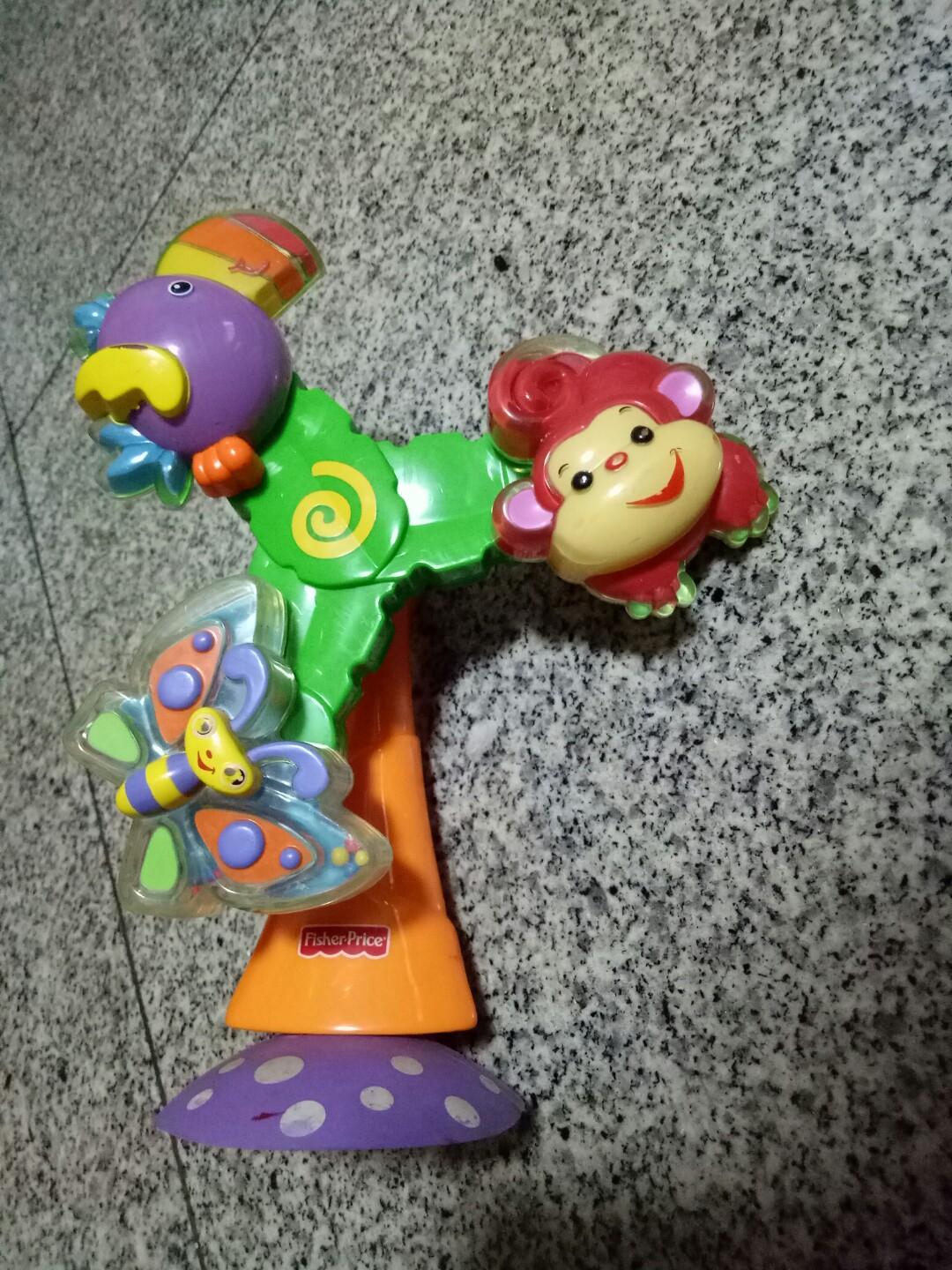 baby toy that sticks to table