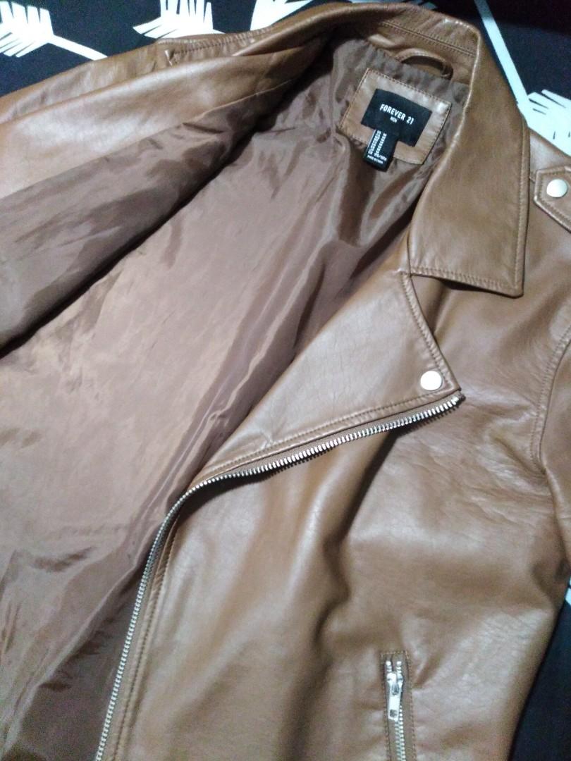 Century 21 mens leather jackets best sale