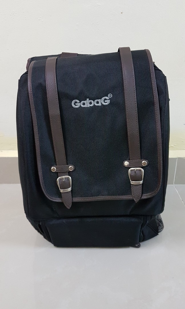 Gabag Calmo Black Cooler Bag Backpack Babies Kids Nursing