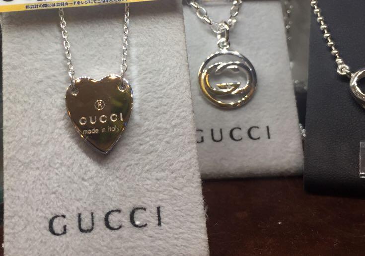 Gucci strawberry interlocking G necklacesterling silver preorder, Women's  Fashion, Jewelry & Organizers, Necklaces on Carousell