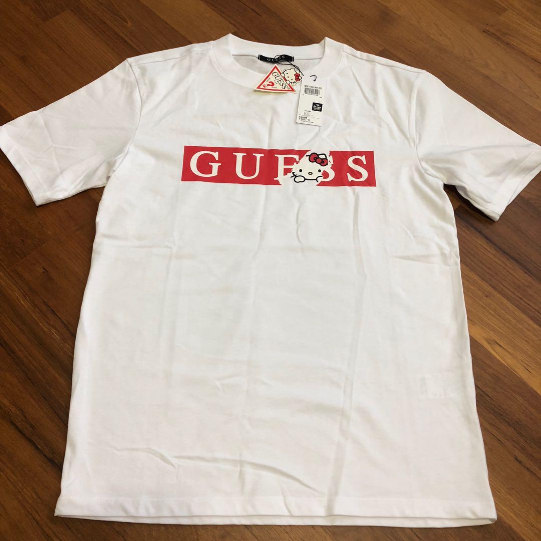 guess hello kitty tee
